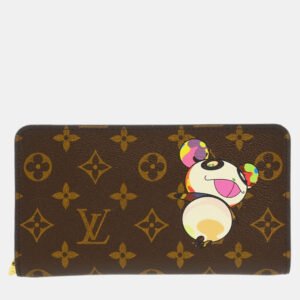 Louis Vuitton Brown Monogram Canvas Panda Zip Wallet