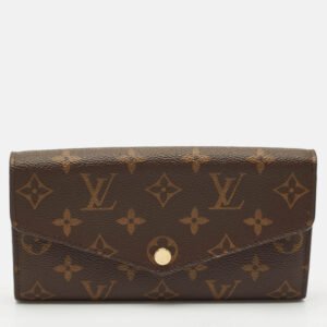 Louis Vuitton Monogram Canvas Sarah Wallet