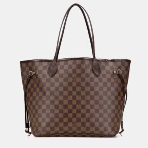 Louis Vuitton Brown Damier Ebene Neverfull MM