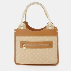 Louis Vuitton Beige Canvas Mini Monogram Sac Catherine Handbag