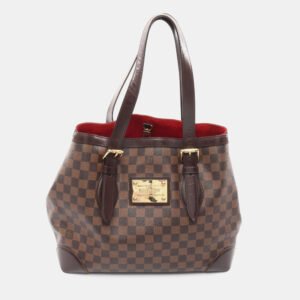 Louis Vuitton Brown Damier Ebene Canvas Hampstead MM Tote Bag