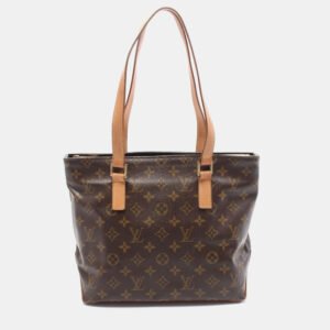 Louis Vuitton Brown Monogram Canvas Cabas Piano Shoulder Bag
