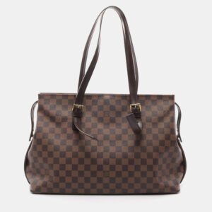 Louis Vuitton Brown Damier Ebene Canvas Chelsea Shoulder Bag