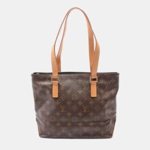Louis Vuitton Brown Monogram Canvas  Cabas Piano Shoulder Bag