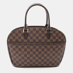 Louis Vuitton Sarria Brown Damier Ebene Canvas Handbag