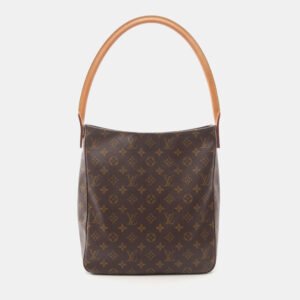 Louis Vuitton Looping GM Brown Monogram Canvas Shoulder Bag