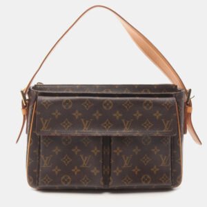 Louis Vuitton Viva Cite GM Brown Monogram Canvas Shoulder Bag