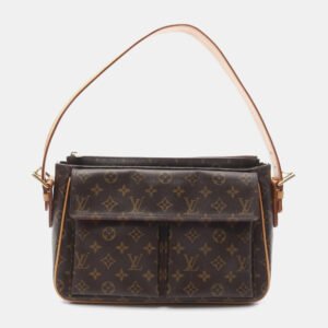 Louis Vuitton Viva Cite GM Brown Monogram Canvas Shoulder Bag