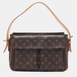 Louis Vuitton Viva Cite GM Brown Monogram Canvas Shoulder Bag