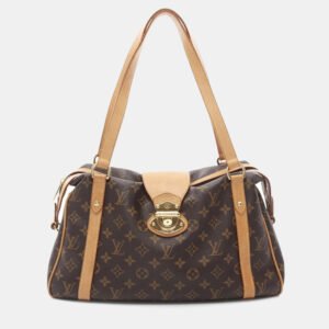 Louis Vuitton Stresa PM Brown Monogram Canvas Shoulder Bag