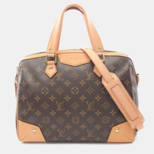 Louis Vuitton Retiro PM Brown Monogram Canvas Shoulder Bag