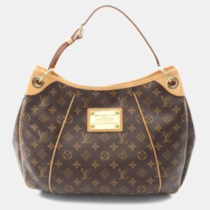 Louis Vuitton Galliera Brown PM Monogram Shoulder Bag