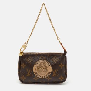 Louis Vuitton Monogram Canvas Limited Edition Mini Pochette Accessoires Bag