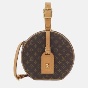 Louis Vuitton Petite Boite Chapeau Brown Monogram Canvas Shoulder Bag