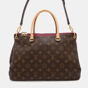 Louis Vuitton Pallas Aurore Monogram Satchel Bag