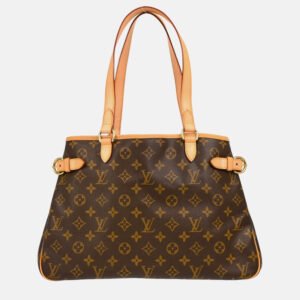 Louis Vuitton Batignolles Brown Monogram Horizontal Tote Bag