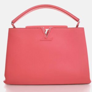 Louis Vuitton Capucines MM Taurillon Leather Satchel Bag