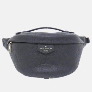 Louis Vuitton Bumbag Black Monogram Empreinte Leather Bag