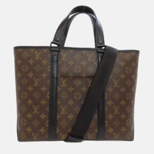 Louis Vuitton Weekend PM Monogram Canvas Tote Bag