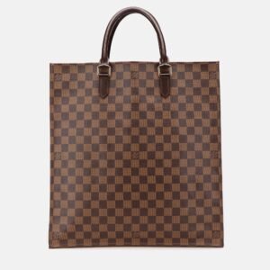 Louis Vuitton Brown Damier Ebene Sac Plat