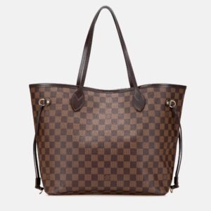 Louis Vuitton Brown Damier Ebene Neverfull MM