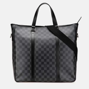 Louis Vuitton Black Damier Graphite Tadao Bag PM