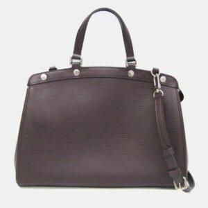 Louis Vuitton Brown Leather Medium Brea Satchel Bag