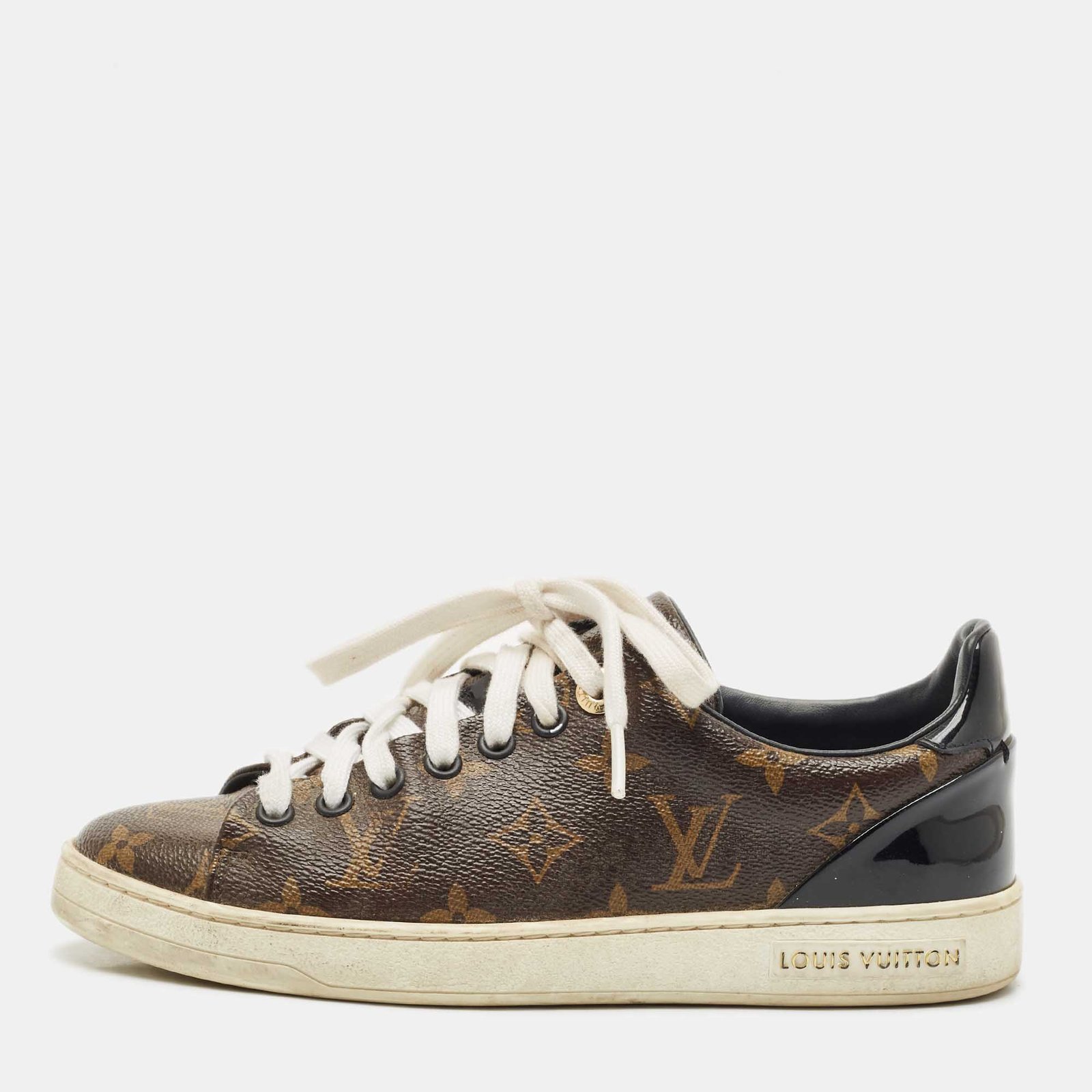 Louis Vuitton Monogram Canvas Frontrow Sneakers Size 36