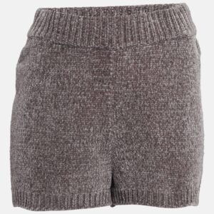 luxury-women-majorelle-new-clothes-p1025354-007 Majorelle Grey Rib Knit Denitza Chenille Shorts L
