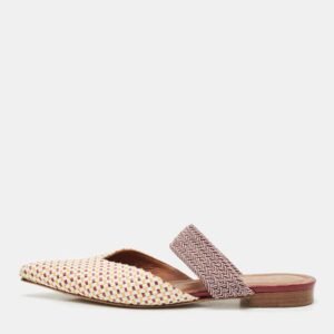 Tory Burch Beige/Black Calf Hair and Leather Shoulder Bag