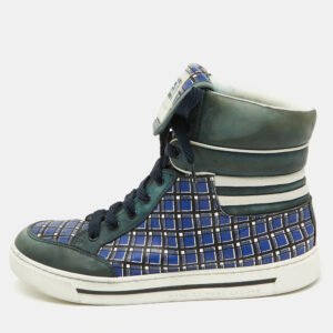 Marc by Marc Jacobs Multicolor Leather High Top Sneakers Size 40