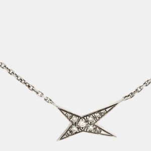 Mauboussin Valentin For You Star Diamond 18k White Gold Necklace