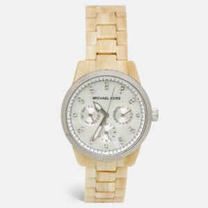 Michael Kors Mother Of Pearl Acetate Stainless Steel Ritz MK5625 Women's Wristwatch 37 mm