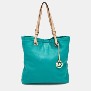 MICHAEL Michael Kors Green Leather North South Tote