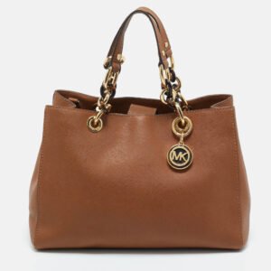 MICHAEL Michael Kors Brown Leather Medium Cynthia Tote