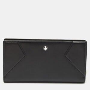 Montblanc Black Leather Meisterstuck Mini Pochette