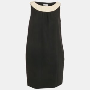 Moschino Black Chiffon Sleeve;es