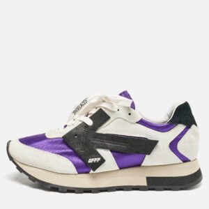 Off-White Multicolor Nylon and Suede HG Runner Sneakers Size 39