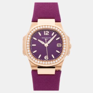 luxury-women-patek-philippe-used-watches-p1099052-009 Patek Philippe Nautilus 7010R-013 Quartz Women's Wristwatch 32MM