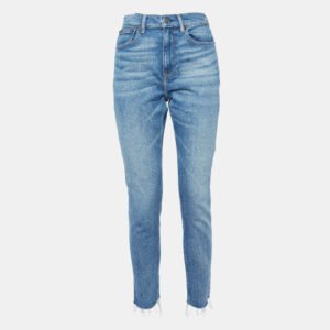 Polo Ralph Lauren Blue Denim Raw Edged Jeans M Waist 29"