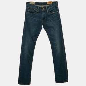 Polo Ralph Lauren Blue Denim Slim Fit Straight Leg Jeans S Waist 24"