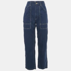 Polo Ralph Lauren Blue Contrast Trim Cotton Jeans S Waist 28"