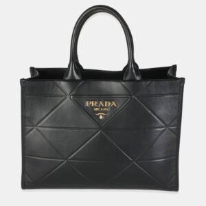Prada Black Calfskin Medium Symbole Tote bag