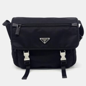 Prada Black Nylon Crossbody Bag