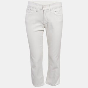 Ralph Lauren Black Label White Logo Embroidered Denim Jeans M Waist 28"