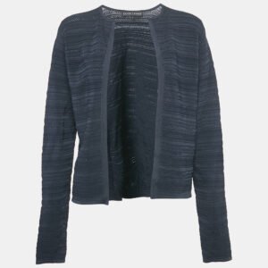 Ralph Lauren Navy Blue Knit Open Front Cardigan XL