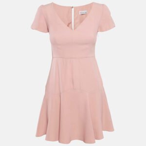 RED Valentino Pink Satin Mini Dress S