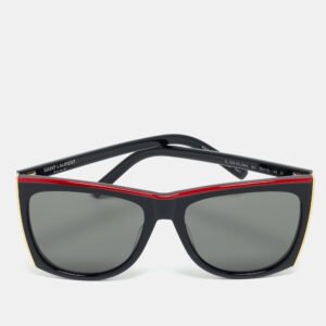 Saint Laurent Black/Red SL 539 Paloma Square Sunglasses