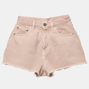 Saint Laurent Vintage Pink Denim Shorts S Waist 24"