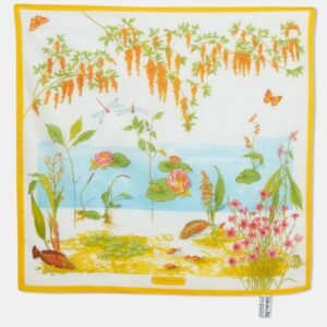 Salvatore Ferragamo Multicolor Printed Handkerchief